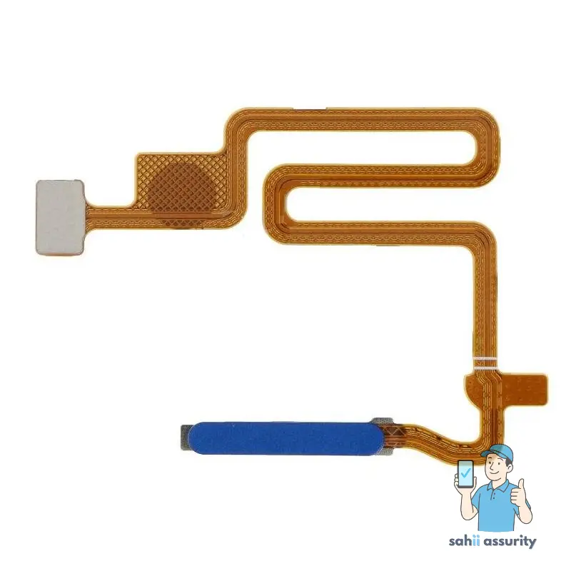 Fingerprint Sensor with Flex Cable for Realme 8 5G Blue thumbnail